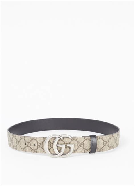 gucci riem heren bruin op zwart|Heren riemen van Gucci .